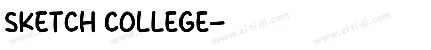 Sketch College字体转换